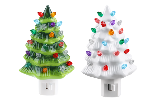Noel Night Light – Plug-In Christmas Tree Light for Cozy Holiday Glow