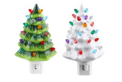 Noel Night Light – Plug-In Christmas Tree Light for Cozy Holiday Glow