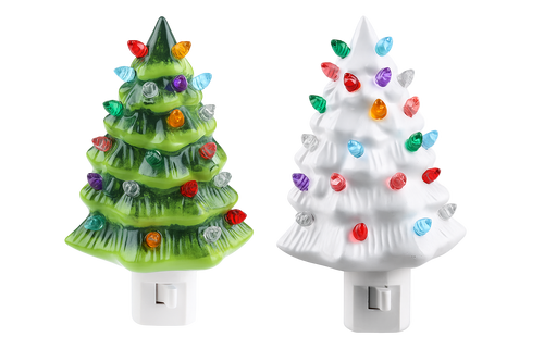 Noel Night Light – Plug-In Christmas Tree Light for Cozy Holiday Glow