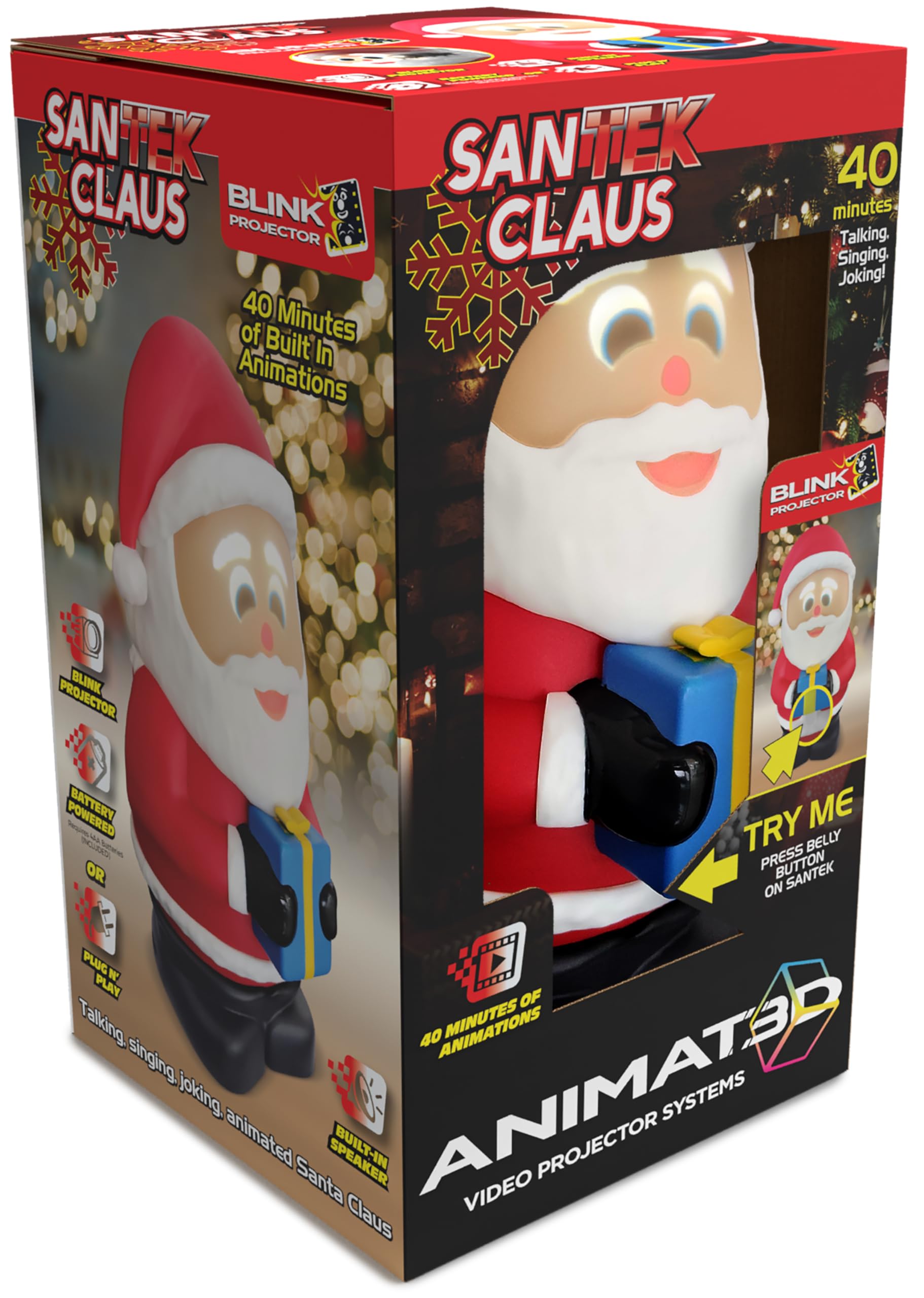 Animated Holiday Friends - 40 Minutes of Talking, Singing Joking