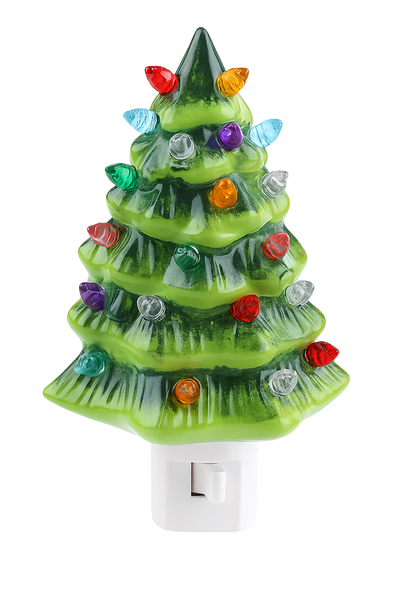 Noel Night Light – Plug-In Christmas Tree Light for Cozy Holiday Glow