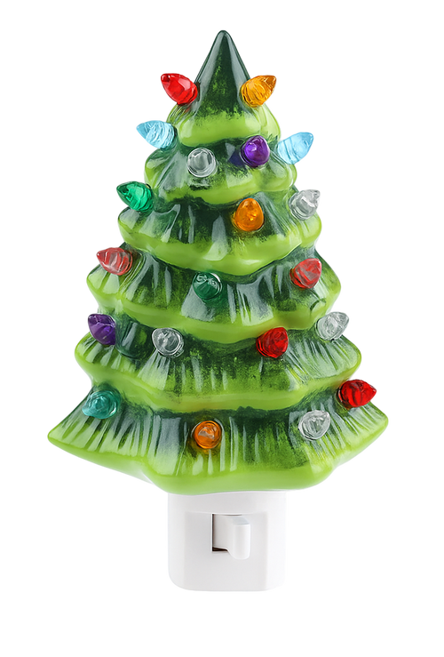Noel Night Light – Plug-In Christmas Tree Light for Cozy Holiday Glow