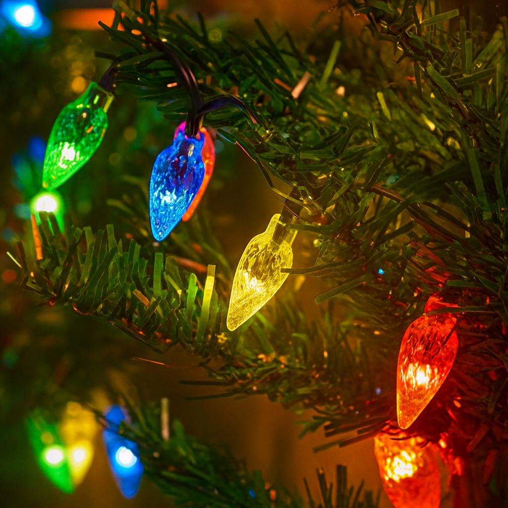 Solar Noel – Solar-Powered Weatherproof Christmas Tree Set for Effortless Holiday Magic