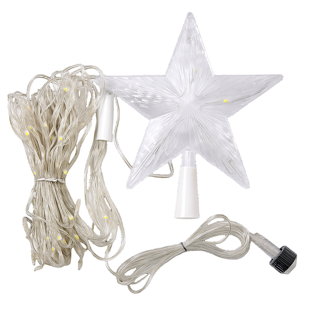 Twinkle Tower – Solar-Powered Hanging Christmas Lights