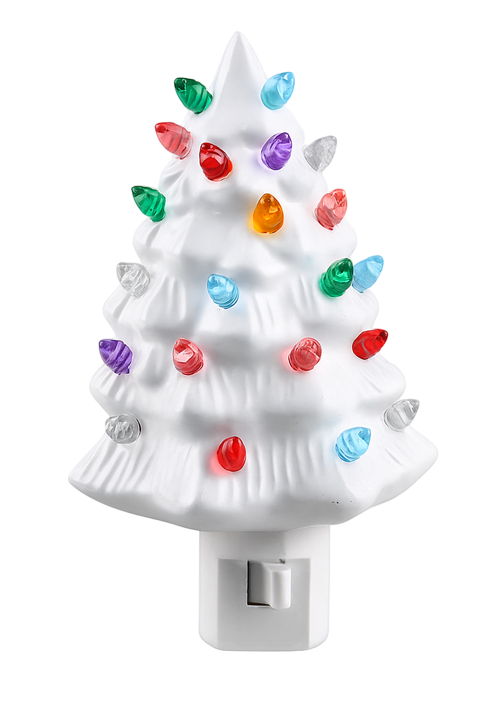 Noel Night Light – Plug-In Christmas Tree Light for Cozy Holiday Glow