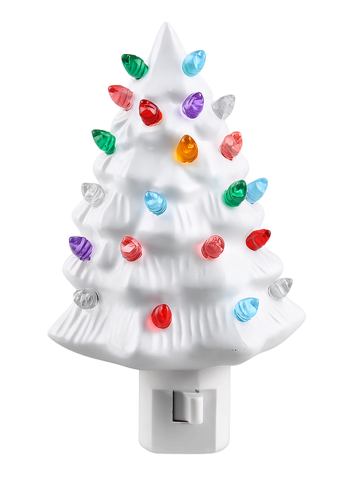 Noel Night Light – Plug-In Christmas Tree Light for Cozy Holiday Glow
